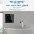 thumbnail image 5 of 40A Tuya Smart Wifi Calentador de Agua Caldera Interruptor Táctil Aire Acondicionado Temporizador de Luz Aplicación de Pared UE para Home Negro, 5 of 5