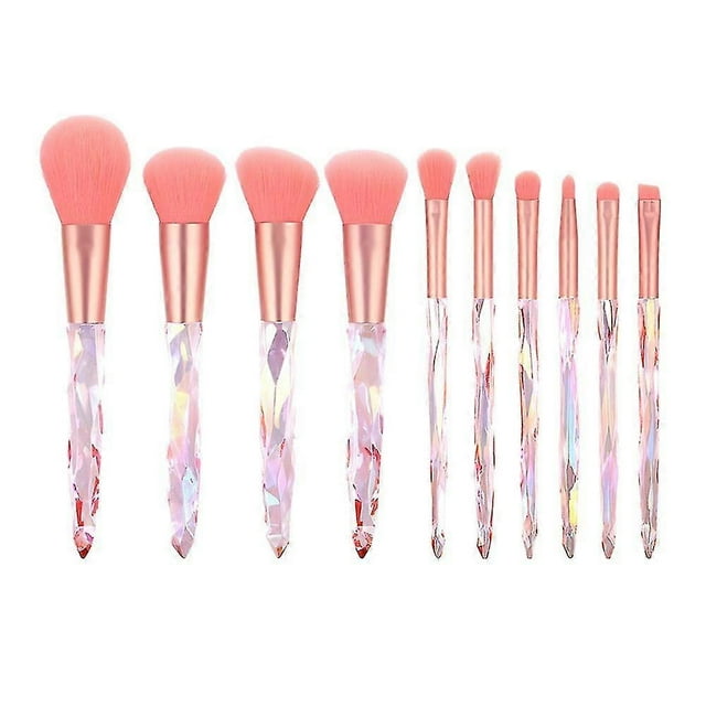 Kit de brochas de maquillaje para difuminar base, crema líquida, polvos, sombras de ojos, rubor y cosméticos.
