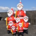 thumbnail image 6 of JHGoosa PVC Inflatable Santa Doll, Christmas Ornaments, Christmas Outdoor Inflatable Decoration - With Inflatable Tube, 6 of 8