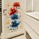 thumbnail image 5 of HaoXun Vibrant Floral Wall Decals for Bedroom & Living Room Decor - Peel and Stick Removable PVC Stickers, 39x90cm Self-Adhesive Wall Art, 5 of 7