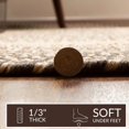 thumbnail image 4 of Super Area Rugs Braided Rugs Farmhouse Kitchen Rug - Ridgewood Braided Rug for Living Room - Reversible - Indoor/Outdoor - Made in USA - Brown Velvet/Beige, 10' X 13' Oval, 4 of 18