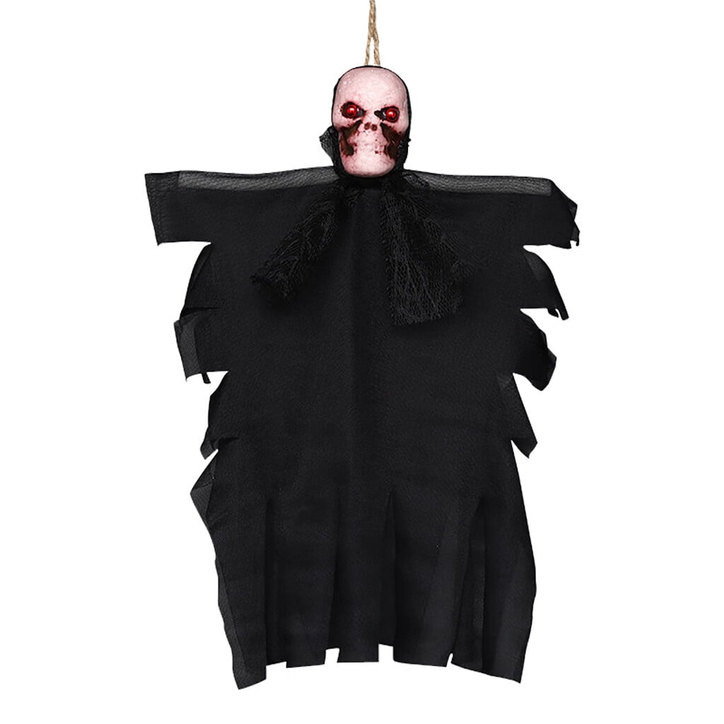 BOSTEY Halloween Haunted Props Hanging Skull Skeleton Ghost Halloween Party Decoration