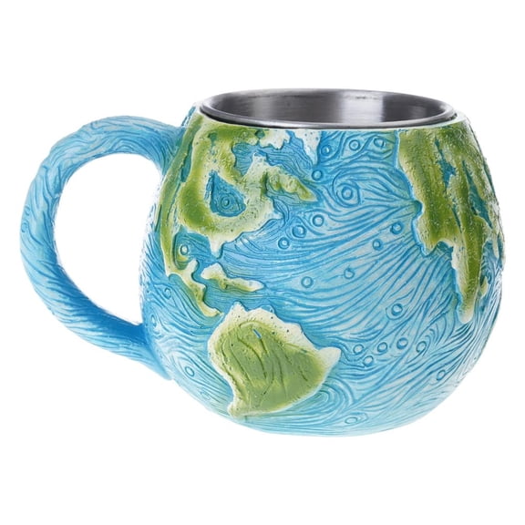 Yihuala Astronomy-Themed Ceramic Coffee Mug, Solar Planet Design, Dishwasher Safe for Home & Gifts