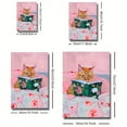 thumbnail image 4 of [Cute Cats] 3pcs Set Unframed Art Decor Posters | Modern Minimalist | Trendy Canvas Prints | Ideal for Bedroom, Office, Dorm, Apartment, Living Room, Home Decor, 4 of 4