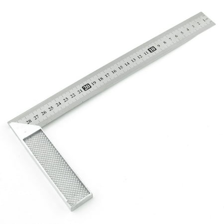 Unique Bargains 30cm 12 Inch 90 Degree Right Angle L Shape Square Ruler