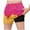 White, variant on Amidoa Girls Shorts Wide Leg Casual Summer Elastic Waist Soft Shorts for Kids Purple Size 8