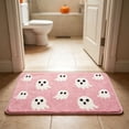 thumbnail image 6 of Aurorax Door Mats for Inside Doorway Entry,Washable Funny Small Non Slip Halloween Welcome Mat,Ghost Pink Halloween Decor for Home Indoor, 6 of 6