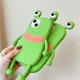 thumbnail image 4 of Funda para iPhone13 6.1"Caricatura de Silicona Lindo 3D Diversión Fresca Boca de Salchicha Rana Funda de Silicona para Teléfono, Niños Niñas Adolescentes Carcasa de Personaje Animal a Prueba de Golpes Fundas Divertidas y Elegantes para iPhone13, Verde oso de fresa  Electrónica, 4 of 5