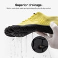 thumbnail image 2 of KOLILI Women Water Shoes Quick-Dry Aqua Shoes Non-Slip Barefoot for Beach Hiking Swim Pool Kayaking Surfing Yellow/Black 7.5, 2 of 6