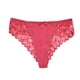 thumbnail image 4 of Gibobby Tangas de mujer Encaje No Show Bikini Soft Breathe Bragas sin Sexy Hipster Ropa interior para mujeres(Rojo,G), 4 of 5