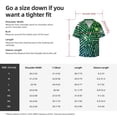 thumbnail image 3 of Daiia Green Disco Lights Men's Linen Shirts Short Sleeve Casual Shirts Button Down Shirt for Men Beach Summer Wedding Shirt-Medium, 3 of 6