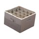 thumbnail image 5 of Organizador de zapatos para armario con asas, portátil, plegable, con tapa transparente, caja de almacenamiento para tacones, dormitorio, lavadero, Gris, 5 of 8
