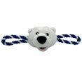 thumbnail image 1 of Pets First NHL Toronto Maple Leafs Mascot Toy for Dogs & Cats. Cute & Entertaining Face with Heavy-Duty Ropes. 7" Chewy Cartoon Toy with Inner Squeaker, 1 of 2