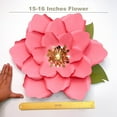 Complete Paper Flower Kit Petal 21 DIY Ready to Assemble Giant Paper