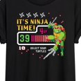 thumbnail image 3 of Teenage Mutant Ninja Turtles - Its Ninja Time Raph - Women's Oversized T-Shirt, 3 of 5