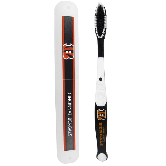 Set de Viaje para Cepillo de Dientes Siskiyou Sports NFL Bengals