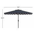 thumbnail image 3 of SAFAVIEH Elegant 11' Market Crank Round Patio Umbrella, Yellow, 3 of 8