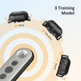thumbnail image 3 of Dog Shock Collar with Remote Control With Safety Training Mode, Rechargeable Waterproof Dog Training Collar, Accessible 984.2ft Controls Electric Bark Collar with Remote Control, 3 of 5