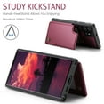 thumbnail image 6 of For Samsung Galaxy S26 Ultra Case with Card Holder, Wallet Case for Women Men with RFID Blocking, Durable Leather Kickstand Magnetic Clasp Shockproof Phone Case, 6 of 11