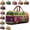 #02, variant on 18in Unisex Boho Quilted Weekender Bag - Large Lightweight Hippie Quilted Duffle, Hippie Bag, Hippie Van Quilted Duffle Bag, Quilted Weekender Bag, Carry-on for Gym Yoga Weekend Trips (#06)