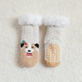 thumbnail image 3 of Kids Sock Trends Baby Slipper Socks Warm Non- Fuzzy Christmas Toddler Footwear Soft Warmth Winter Socks, 3 of 3