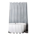 thumbnail image 2 of vnanda Durable Plastic Shower Curtain Waterproof Clear Shower Curtain Liner with Rustproof Grommets Durable Quick-drying Plastic Liner for Bathroom, 2 of 8