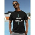 thumbnail image 2 of GOSMITH The Man And The Legend T-Shirt Men - Male XX-Large m, 2 of 4
