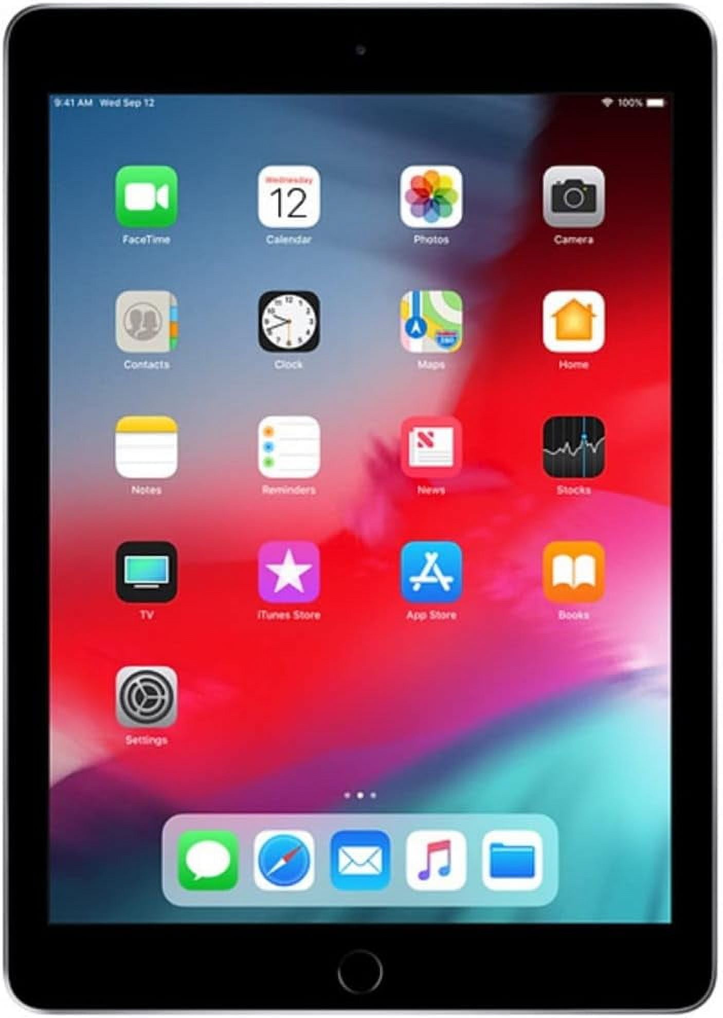 Refurbished Apple iPad 6th Gen - WiFi Only - 128GB - Space Gray