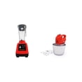 thumbnail image 1 of Combo Licuadora Comercial Bosstech B6 2000W y Batidora 200W rojo, 1 of 5