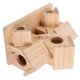 thumbnail image 4 of Durable Wooden Hummingbird House with Hanging Hook – Rustic Handmade Birdhouse for Small Birds, Bluebirds, and Finches – Outdoor Garden & Patio, 4 of 4