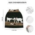 thumbnail image 6 of Haiem Cute Goat Baby Baby Nursing Cover & Nursing Poncho - Multi Use Cover for Baby Car Seat Canopy, Stroller Cover, 360°Full Privacy Breastfeeding Coverage, 6 of 9