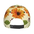 thumbnail image 6 of Disketp Sunflowers And Butterflies Print Baseball Caps For Outdoor Sports Fashion Casual Outdoor Caps Men Women, 6 of 9