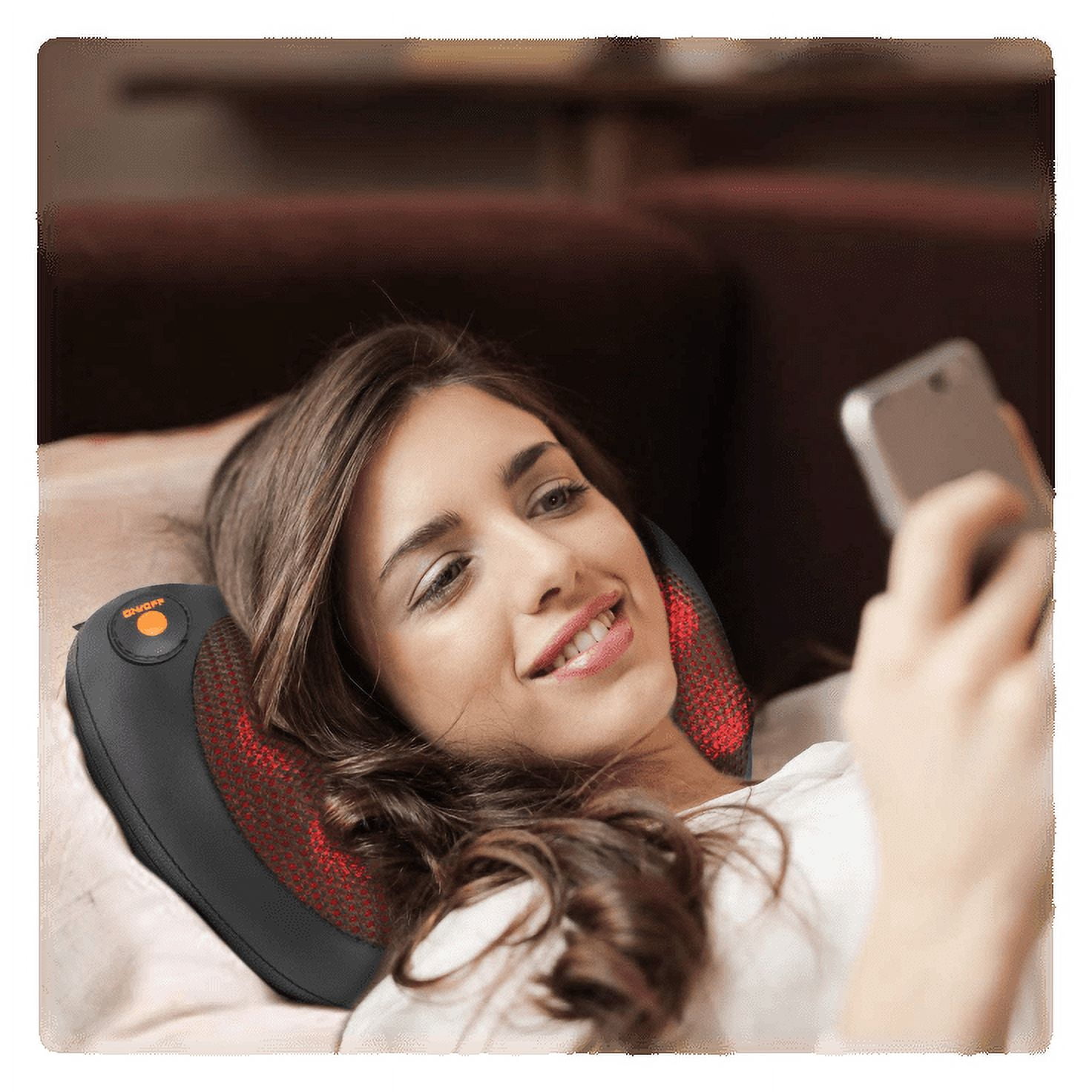 RBX Heated Shiatsu Massage Pillow