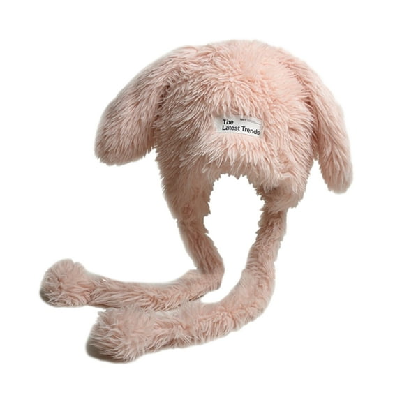 Yokua Adult Trapper Hat Warm Ear Protector Hat Teen Rabbit Ear Shape Hat Keep Warm