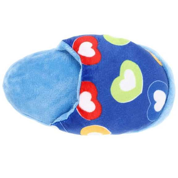 Baluue Puppy Squeaky Toy Dog Toy Plush Blue 1Set