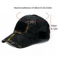 thumbnail image 3 of RYUJNDK Breathable Hat Fishing Hat for Hiking Fishing Trucker Caps for Men Women Can Hanging Sunglass(Sunglass NOT Include), 3 of 8