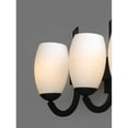 thumbnail image 3 of Maxim 21645SWTXB 32 in. Taylor 5 Light Textured Black Bath Vanity Wall Light - E26 Medium, 3 of 3