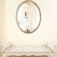 thumbnail image 2 of OVALCREST - London Framed Oval Mirror - Gold Spray 21 1/8" x 25 1/8", 2 of 7