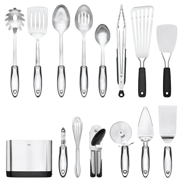 OXO Good Grips 15-Piece Everyday Kitchen Tool Set 1069228 - The