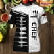 thumbnail image 1 of Camiseta de Chef con nombre personalizado para hombre, camisa Unisex con estampado 3D para amantes del cocinero, regalo para chef, informal, fresca, DW56Adult size 5XL Gao Jinjia LED, 1 of 2