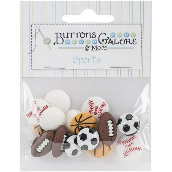 Buttons Galore Button Theme Pack-Lets Play Ball