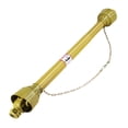 thumbnail image 1 of AKDSteel PTO Shaft, 1-3/8" PTO Drive Shaft, Round Ends, 6 Spline Tractor Driveline, Yellow PTO Shaft for Finish Mower, Rotary Cutter, 1 of 8