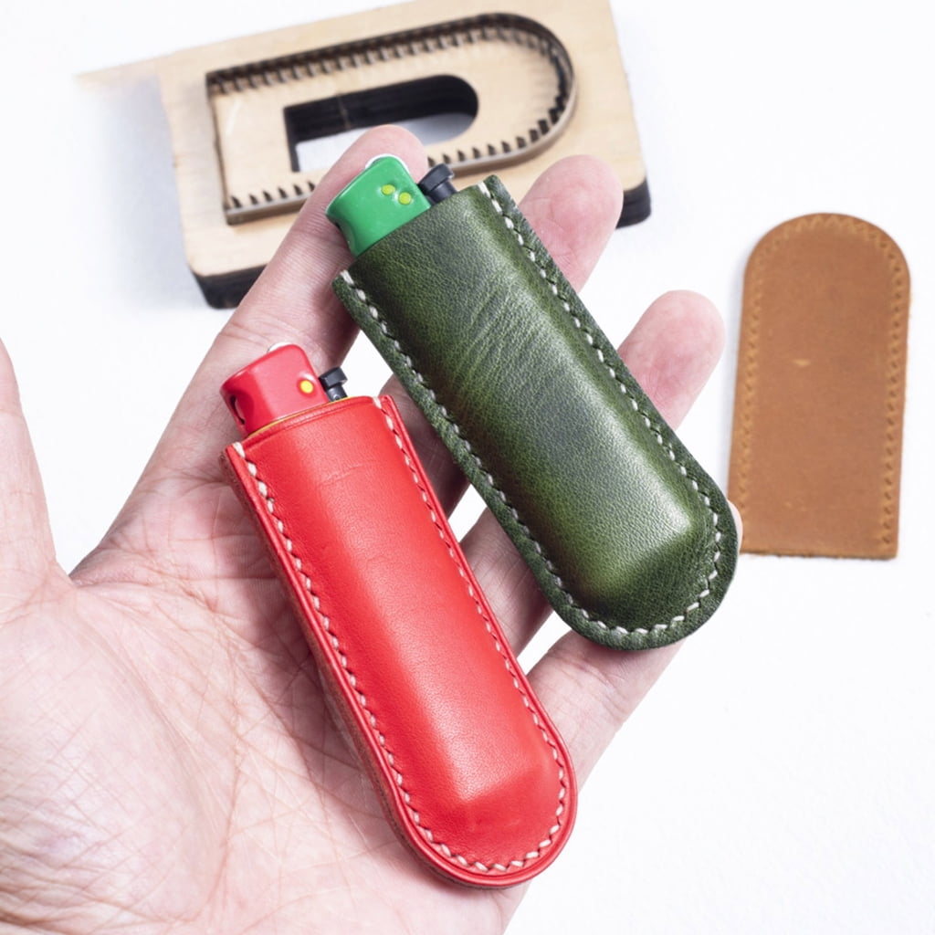 Aurgiarme Sturdy Wood Materials Leather Cutting Die for Creating Handbag Coin Holder Keychain and Without Sewing Card Bag