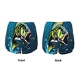 thumbnail image 3 of Rateoe Big bass fish1 Printed 2 in 1 Women's Workout Shorts for Athletic Gym Running Shorts with Phone Pockets-XX-Large, 3 of 7
