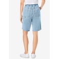 thumbnail image 2 of Woman Within Plus Size Carpenter Denim Short, 2 of 3