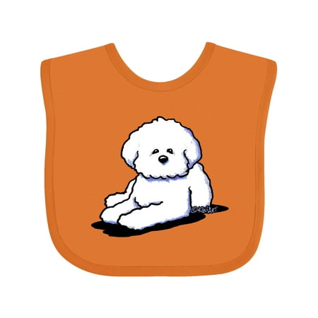 

Inktastic Bichon Frise Gift Baby Boy or Baby Girl Bib