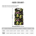 thumbnail image 4 of Pofeuu Avocado Work Out Print Basketball Jersey, Shirts for Men Youth Basketball Jersey Crew Neck-4X-Large, 4 of 6