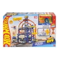 thumbnail image 7 of Hot Wheels Mega Loop Garage Playset with 1 Die-Cast Toy Car & 1 Toy Helicopter in 1:64 Scale, 7 of 7