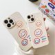 thumbnail image 2 of Cute Smile Pattern Compatible with iPhone 13 Case, Silicone Slim Fit [Soft Anti-Scratch Microfiber Lining] Flexible TPU, 2 of 4