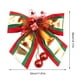 thumbnail image 3 of Lazo de Navidad grande para decoración de ventanas del hogar, colgante, adornos de decoración con lazo para árbol de Navidad, 3 of 8